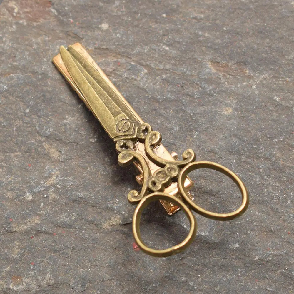 Fashion Vintage Steampunk Hair Clip Scissor Style Hairpins Slides Accessories