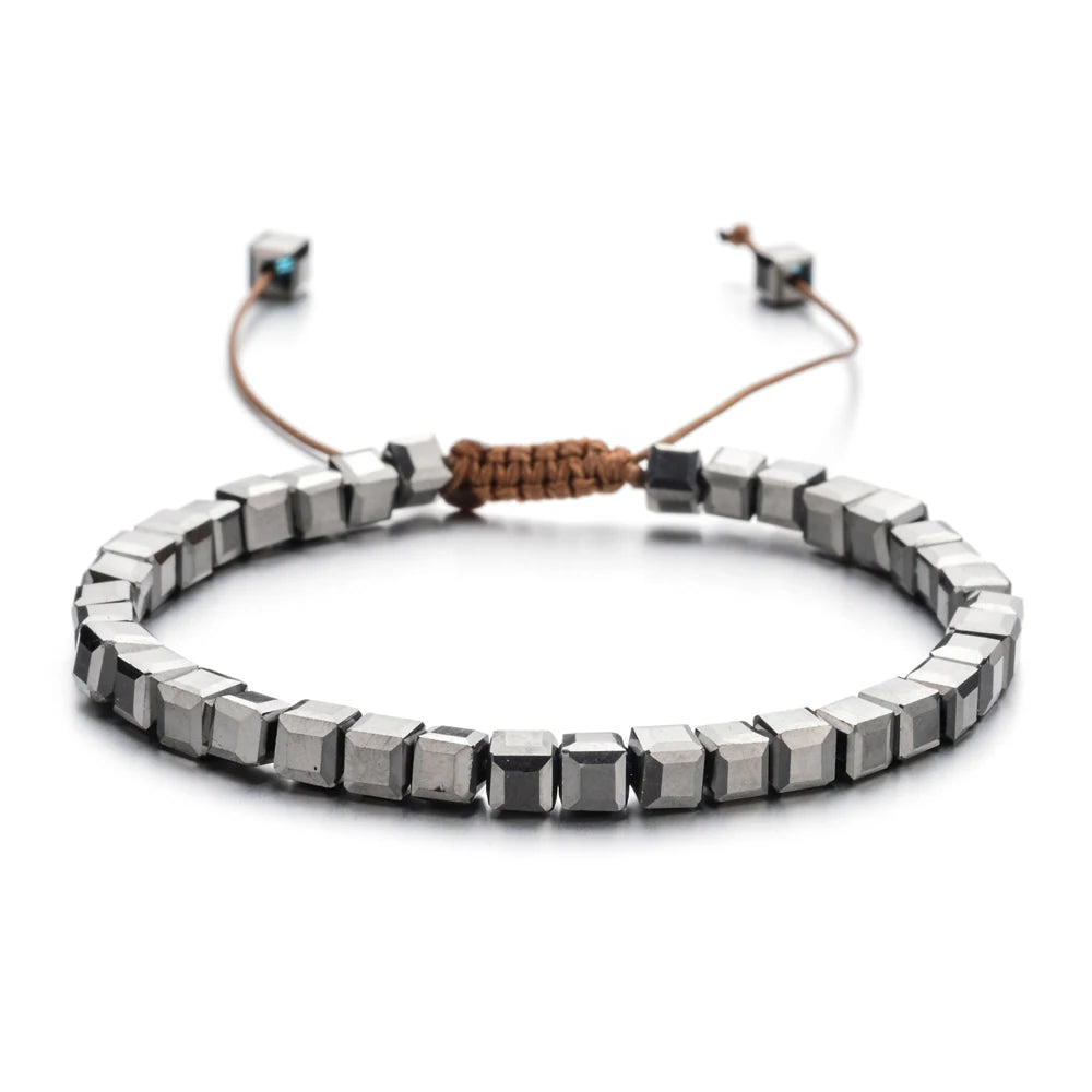 Sparkling Mixed Glass Crystal Bracelet Rainbow Style Charm