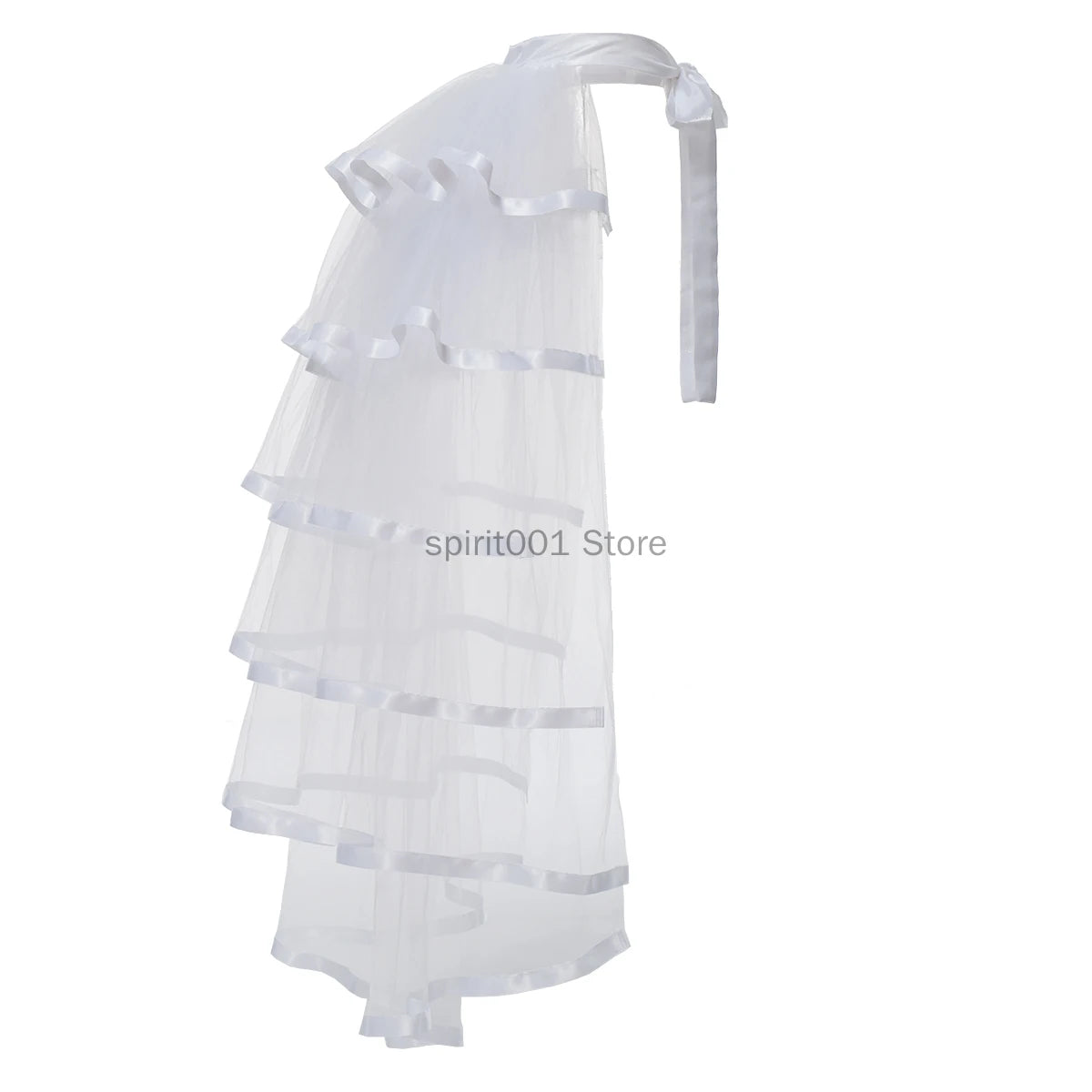 Sexy Ruffle Tutu Burlesque Steampunk Bustle Skirt Costume