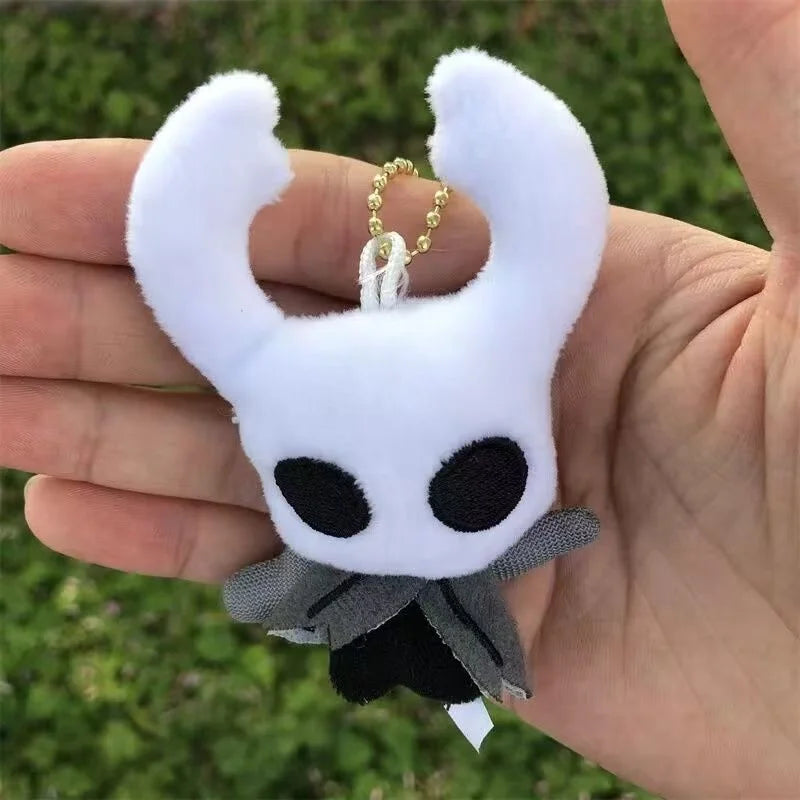 Hollow Knight Silksong Plush Keychain Cute Bug Knight Doll Backpack Charm Plushie