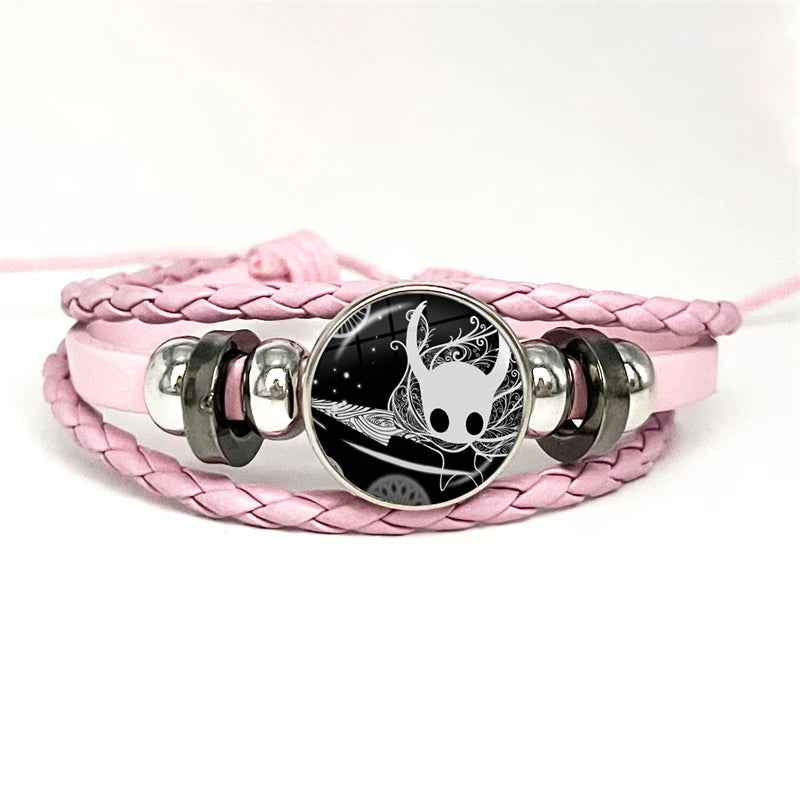 Hollow Knight Silksong Leather Bracelets Gamer Merch Gaming Jewellery Gifts Men