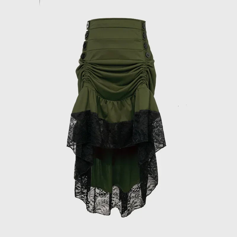 Steampunk Gothic Victorian Lace Skirt