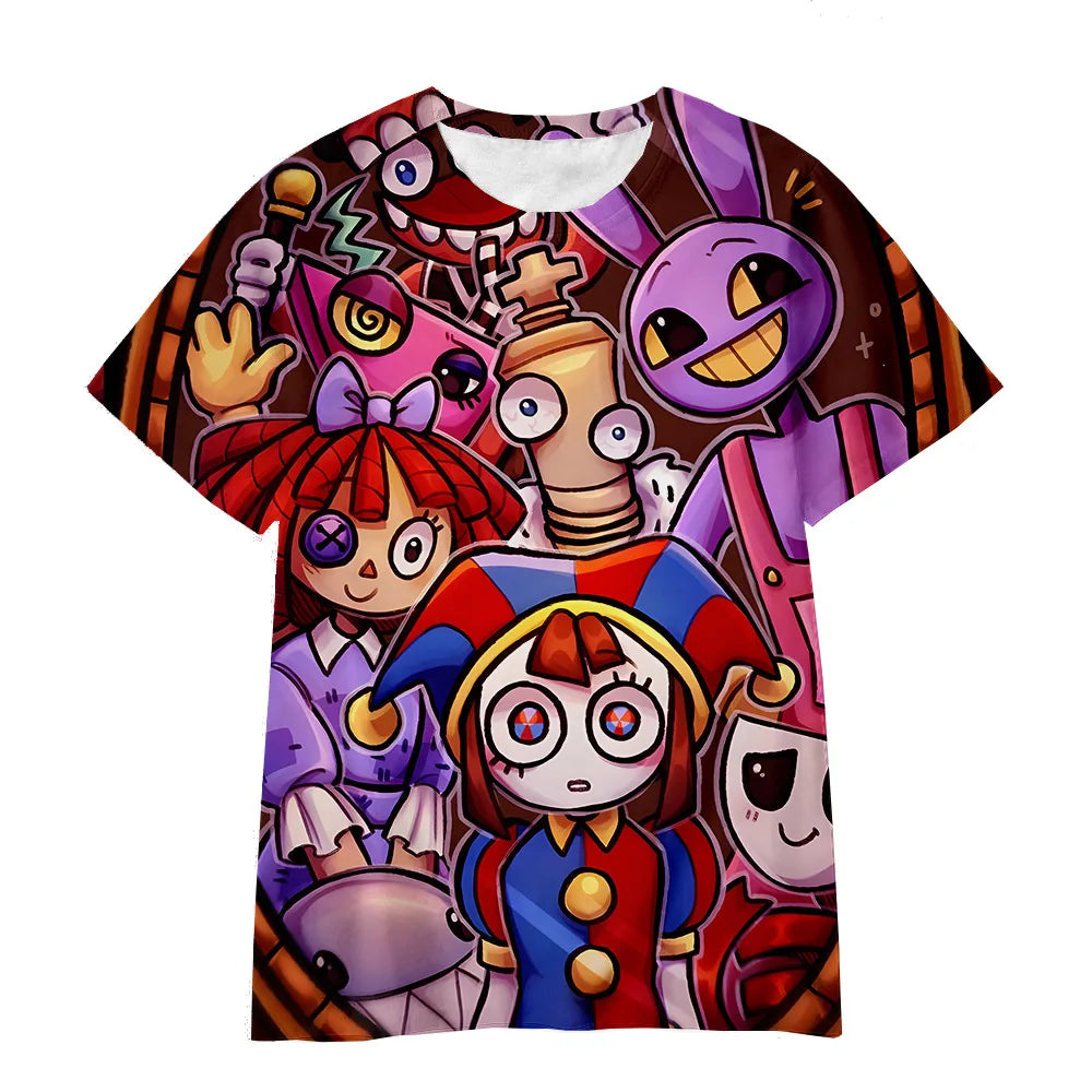 TADC The Amazing Digital Circus T-shirts Kids Adults Teen Clothes Summer Top Tshirt