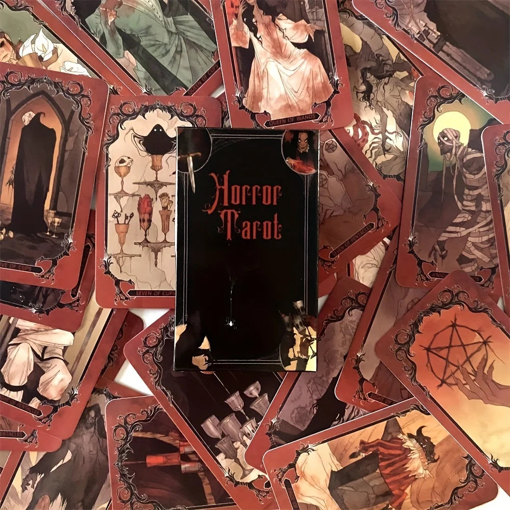 Horror Tarot Cards Oracle Fortune Telling Gifts