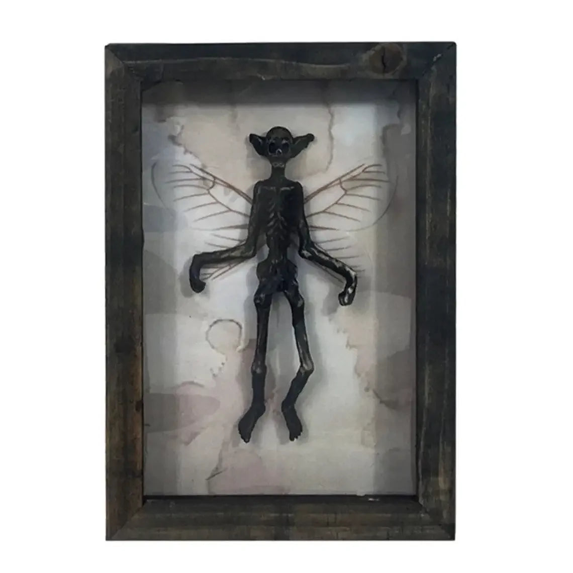 Gothic Mummified Fairy Skeleton Witchy Halloween Decor