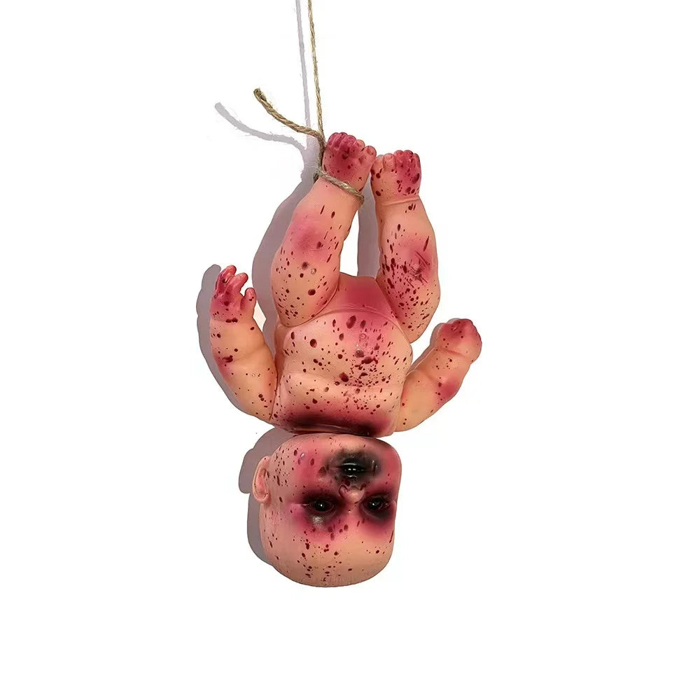Scary Zombie Baby Halloween Horror Ornament Hanging Decoration