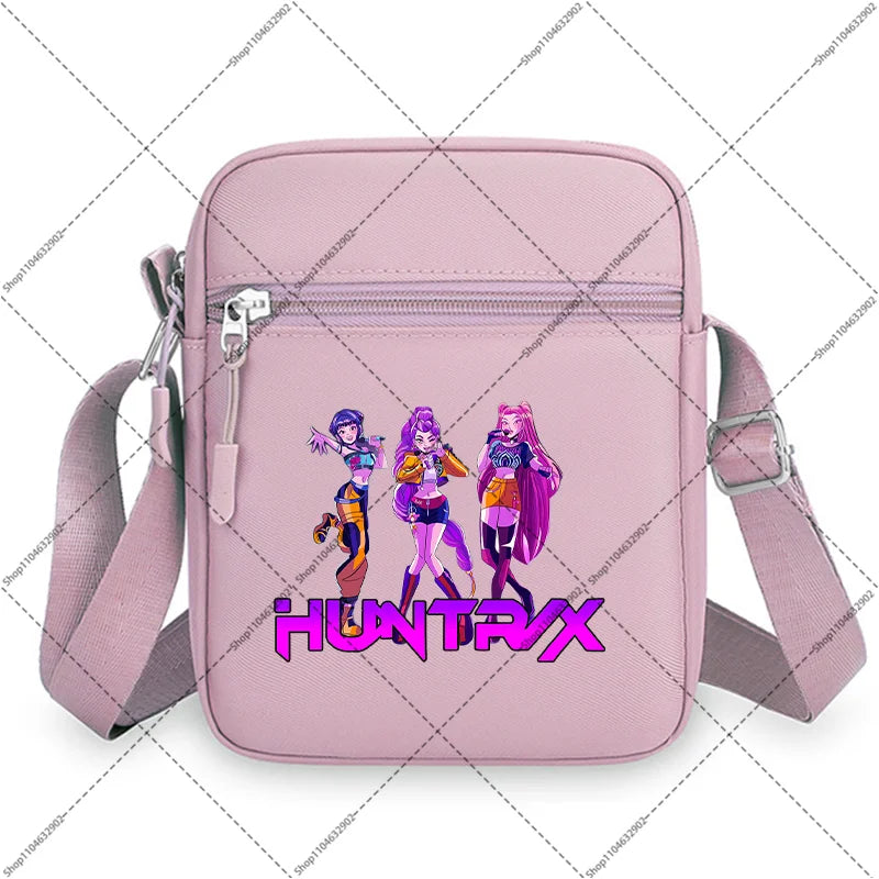 Kpop Demon Hunters Purse Crossbody Bags Shoulder Bag Huntrix Merch Gifts Hand Bag