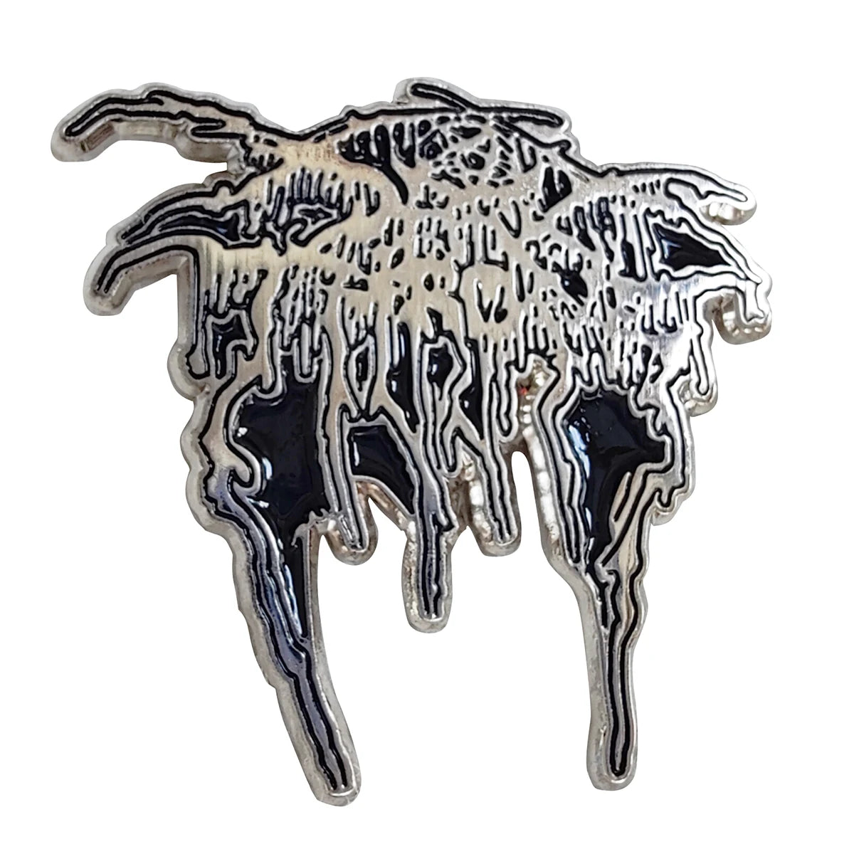 Fashion Band Rock DARKTHRONE Enamel Pin Lapel Brooch Metal Badge Jewellery Accessory