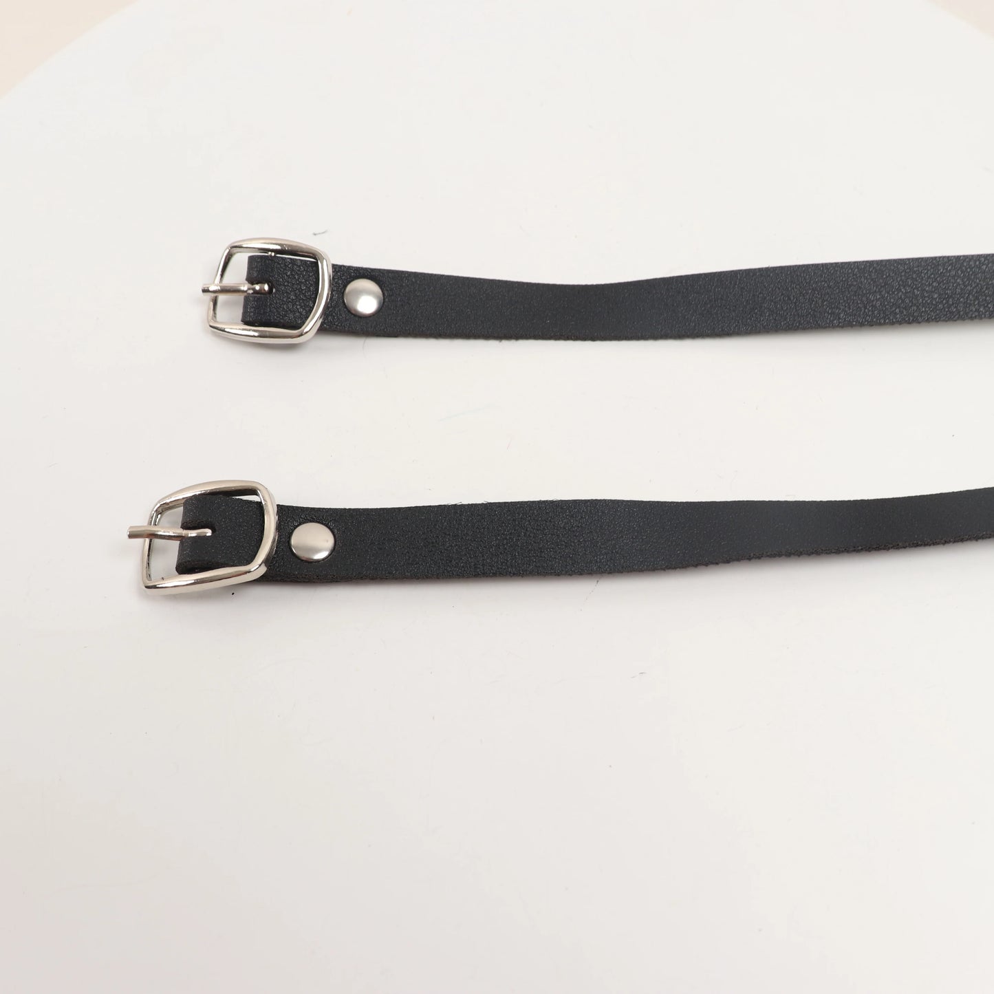 PU Leather Choker Punk Collar Bondage Goth Jewellery Metal Gothic Accessories
