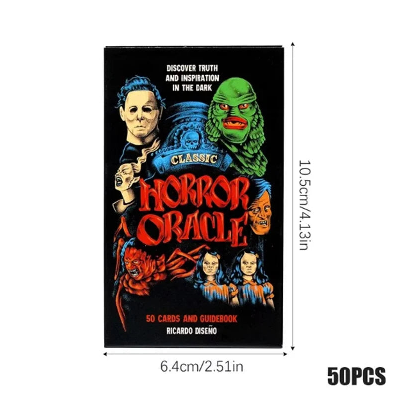 Horror Printed Fortune Oracle Cards Tarot Deck