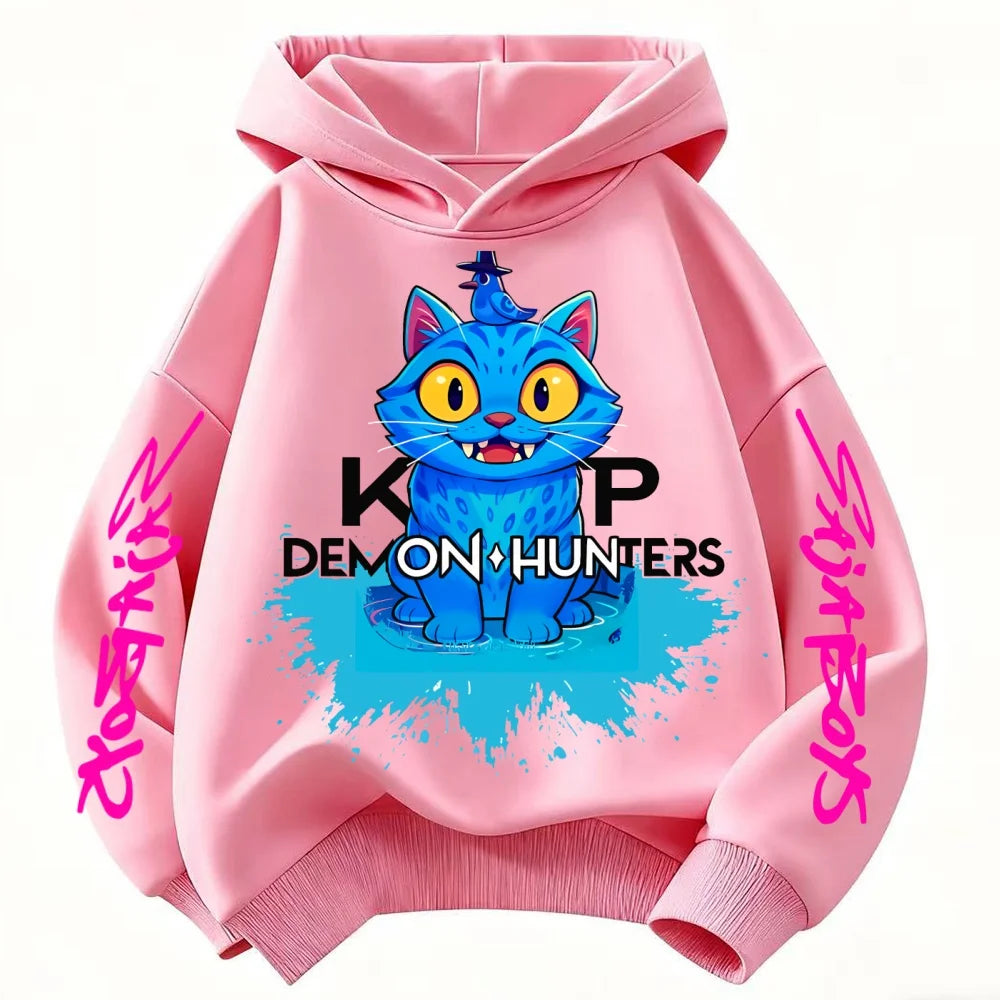 Derpy Tiger KPop Demon Hunters Hooded Sweatshirt K-pop Hoodie clothes jumper