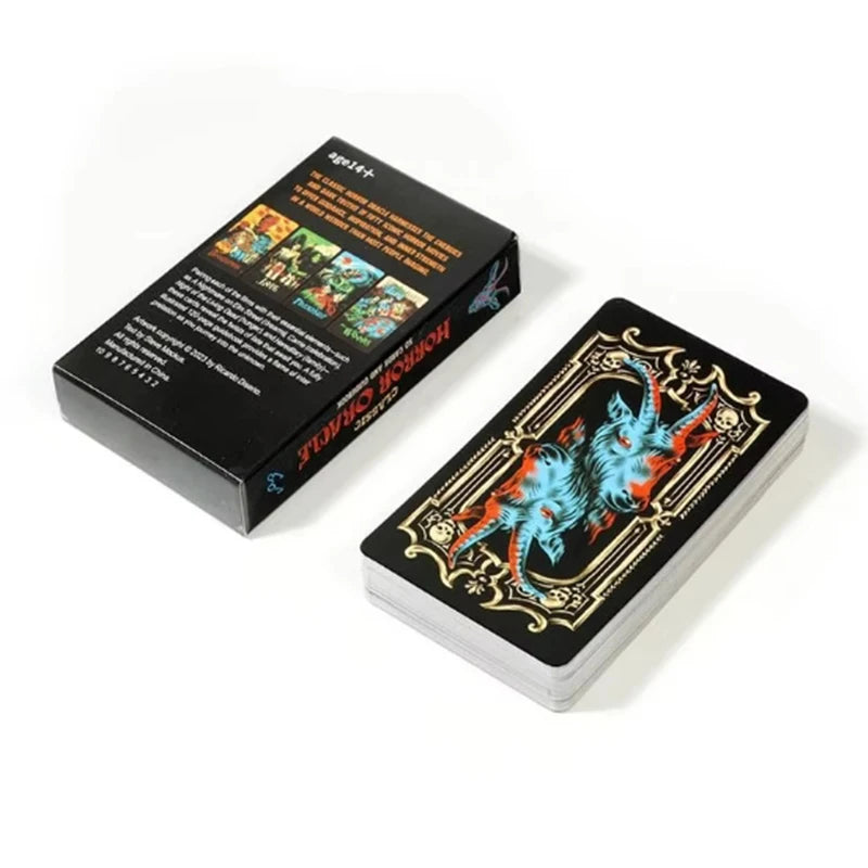 Horror Printed Fortune Oracle Cards Tarot Deck