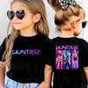 HUNTRIX Kpop Demon Hunters TShirt Summer Top Clothes Rumi