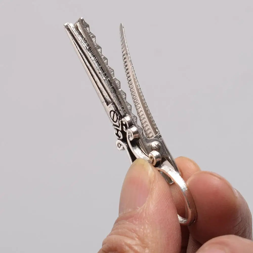 Fashion Vintage Steampunk Hair Clip Scissor Style Hairpins Slides Accessories