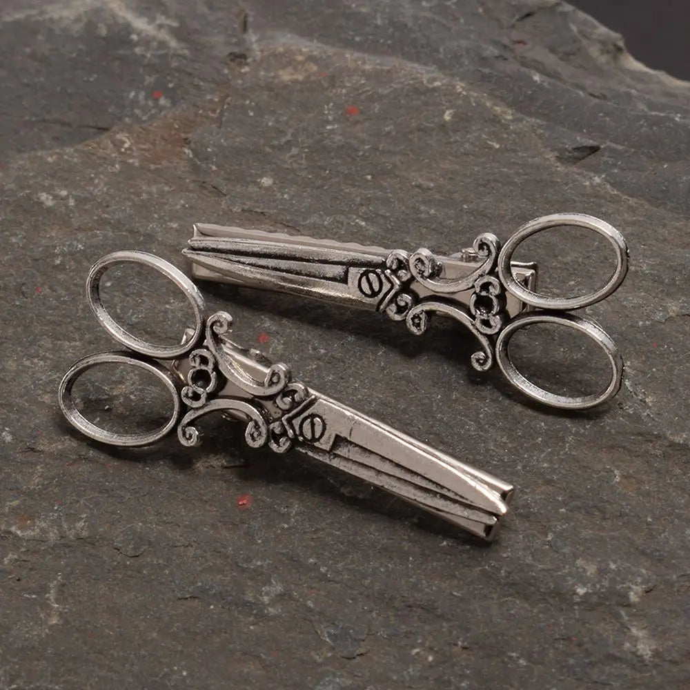 Fashion Vintage Steampunk Hair Clip Scissor Style Hairpins Slides Accessories