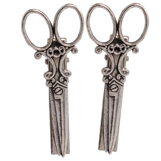 Fashion Vintage Steampunk Hair Clip Scissor Style Hairpins Slides Accessories