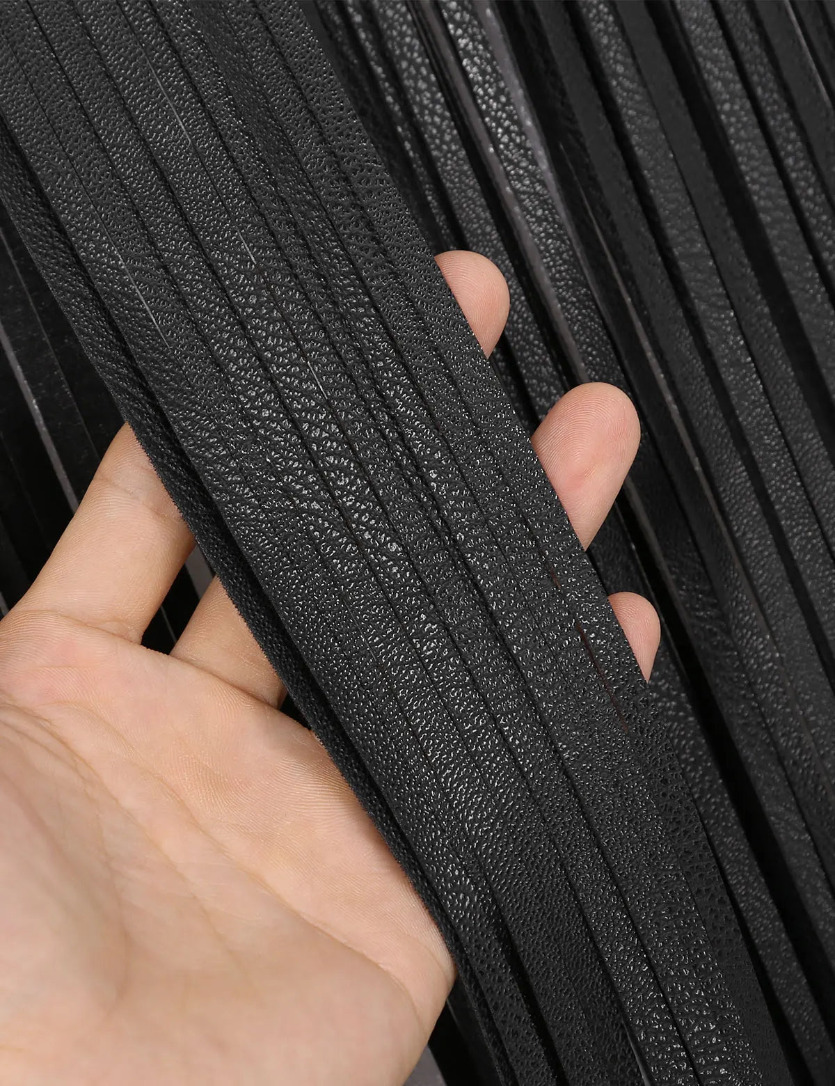 Punk Goth Skirt Belt Sexy Long Fringe Tassel Overskirt Rave Costume