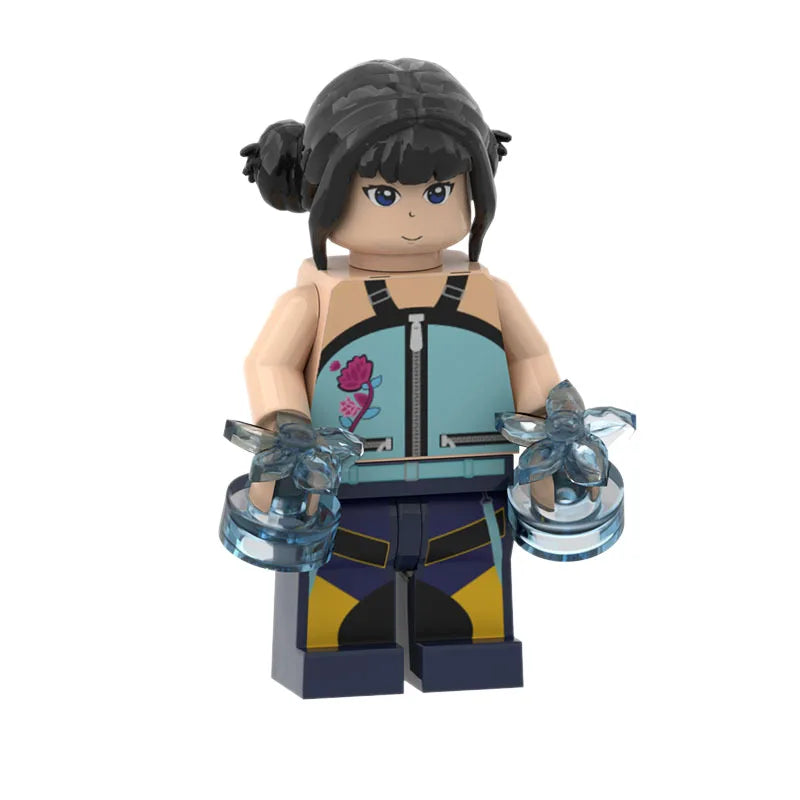 KPop Demon Hunters Building Blocks Toys Huntrix Lego Figures Rumi Mira Zoey Gifts Merch