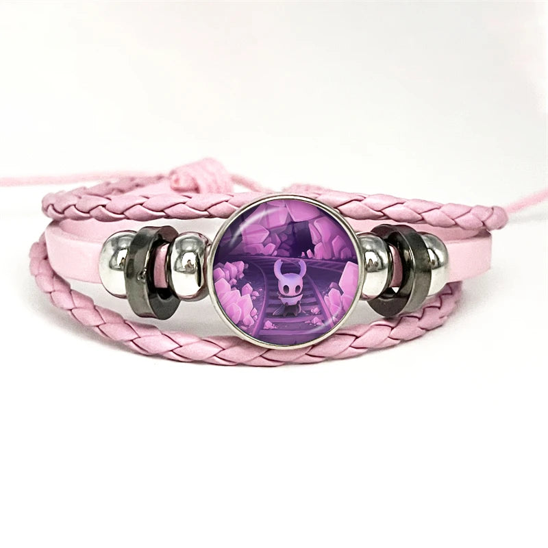 Hollow Knight Silksong Leather Bracelets Gamer Merch Gaming Jewellery Gifts Men