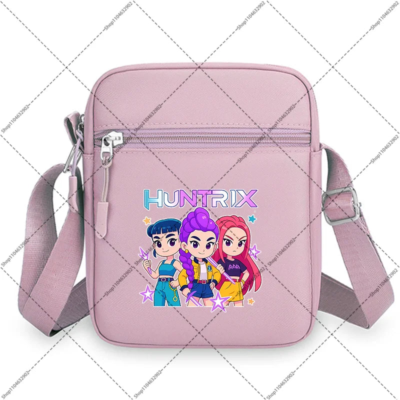 Kpop Demon Hunters Purse Crossbody Bags Shoulder Bag Huntrix Merch Gifts Hand Bag