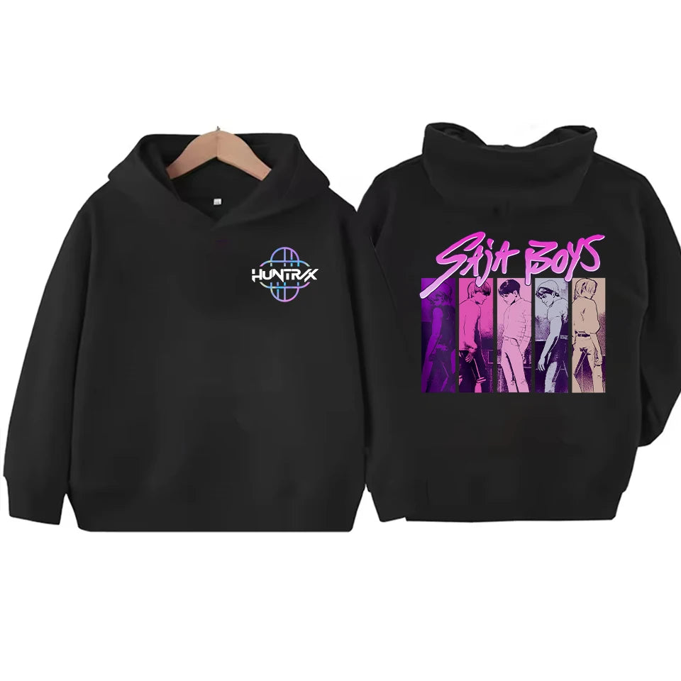 Saja Boys Derpy Tiger Hoodie Movie KPop Demon Hunters Huntrix Jumper Sweater