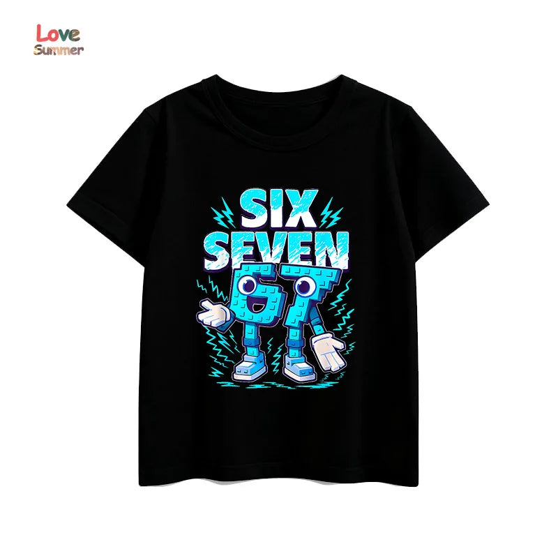67 Six Seven Italian Brainrot Hoodie Funny Meme Pullover Girls Boys Fleece Sweatshirt