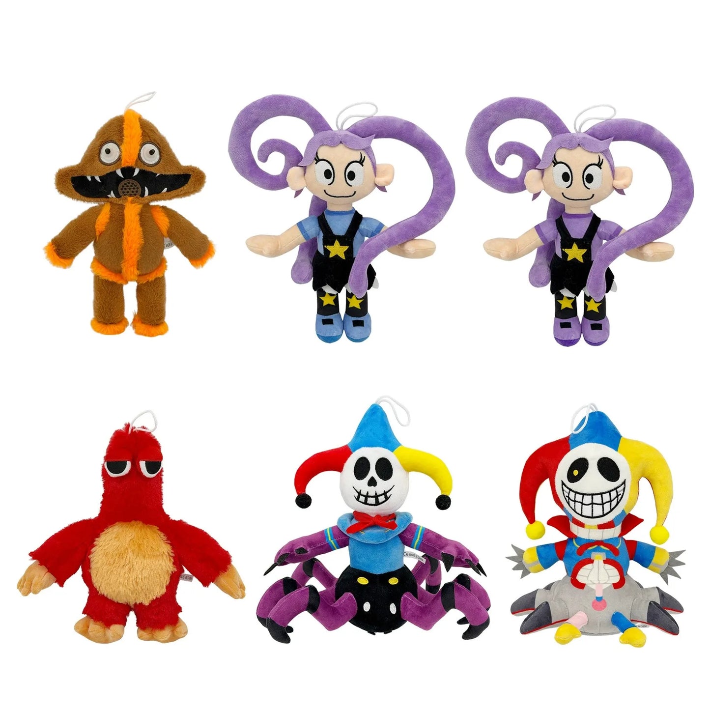 New Poppy Playtime Prototypes Lily Lovebraid Plush Toys Clown Spider Chapter 5 Frowny Fox Pigster Doll Plushie