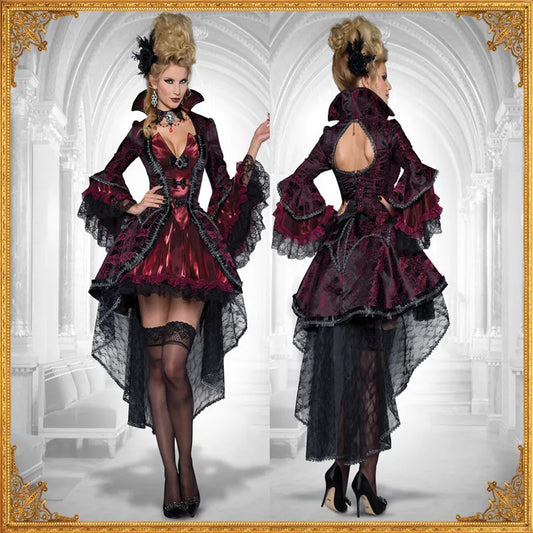 Bloody Beautiful Sexy Vampire Queen Costume Halloween