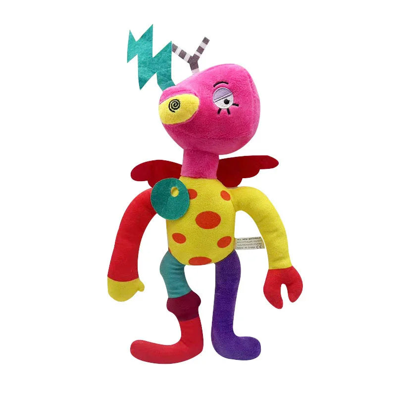 The Amazing Digital Circus Plush Soft Toy Pomni Jax Cain Bubble Plushie Gangle Zooble