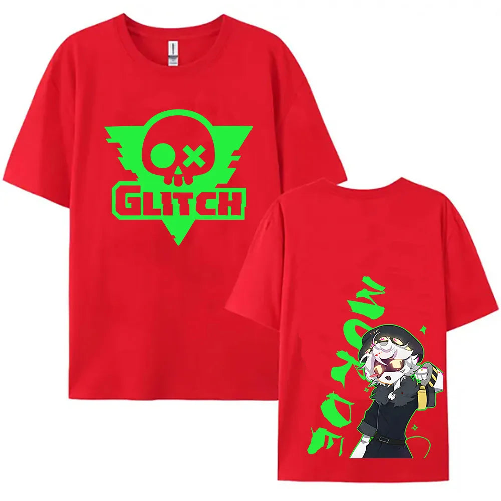 Glitch Anime Murder Drones Tshirts Short Sleeve Teen Adult T-shirt Clothes