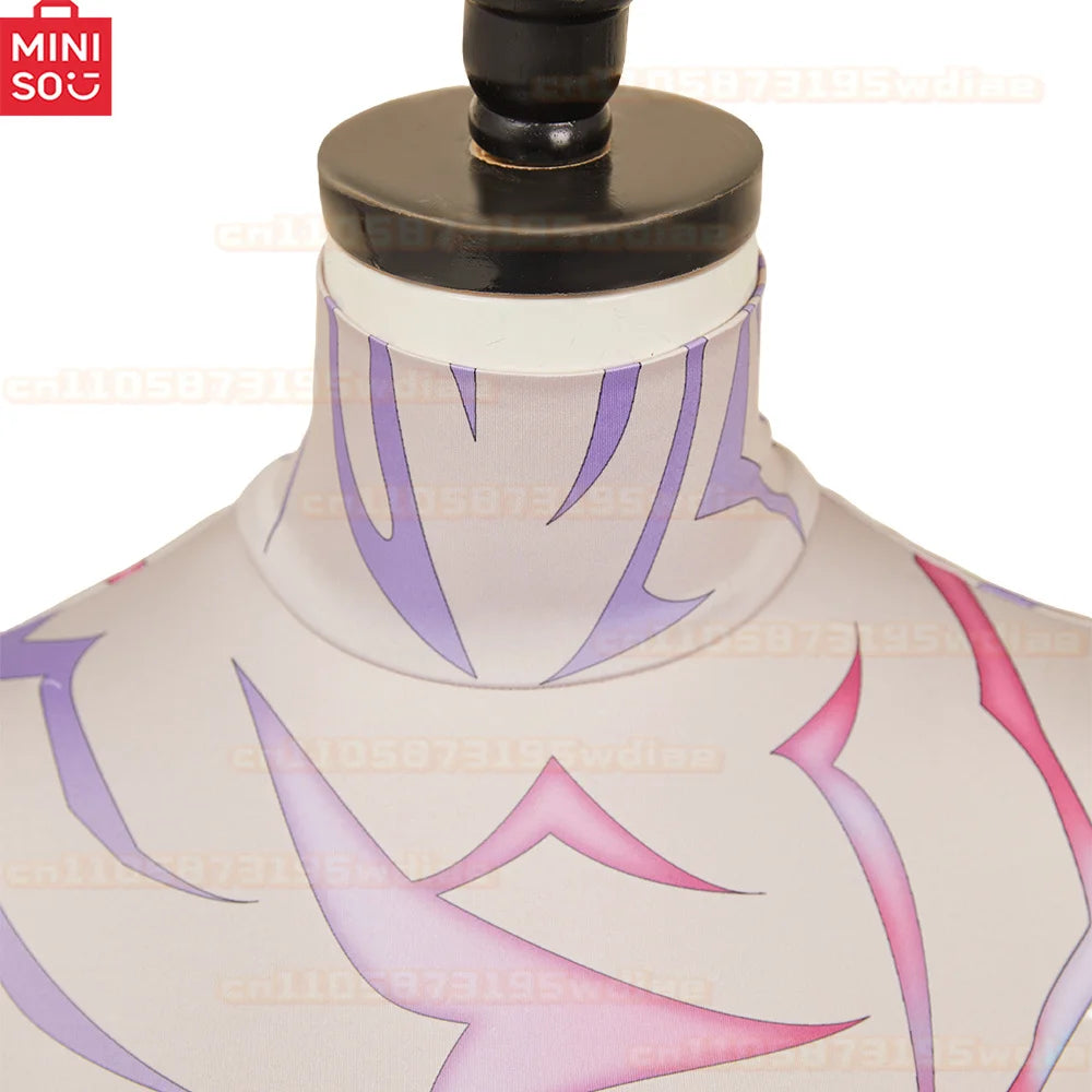 KPop Demon Hunters Rumi Jinu Cosplay Demon Patterns Fancy Dress Costume Child Adult