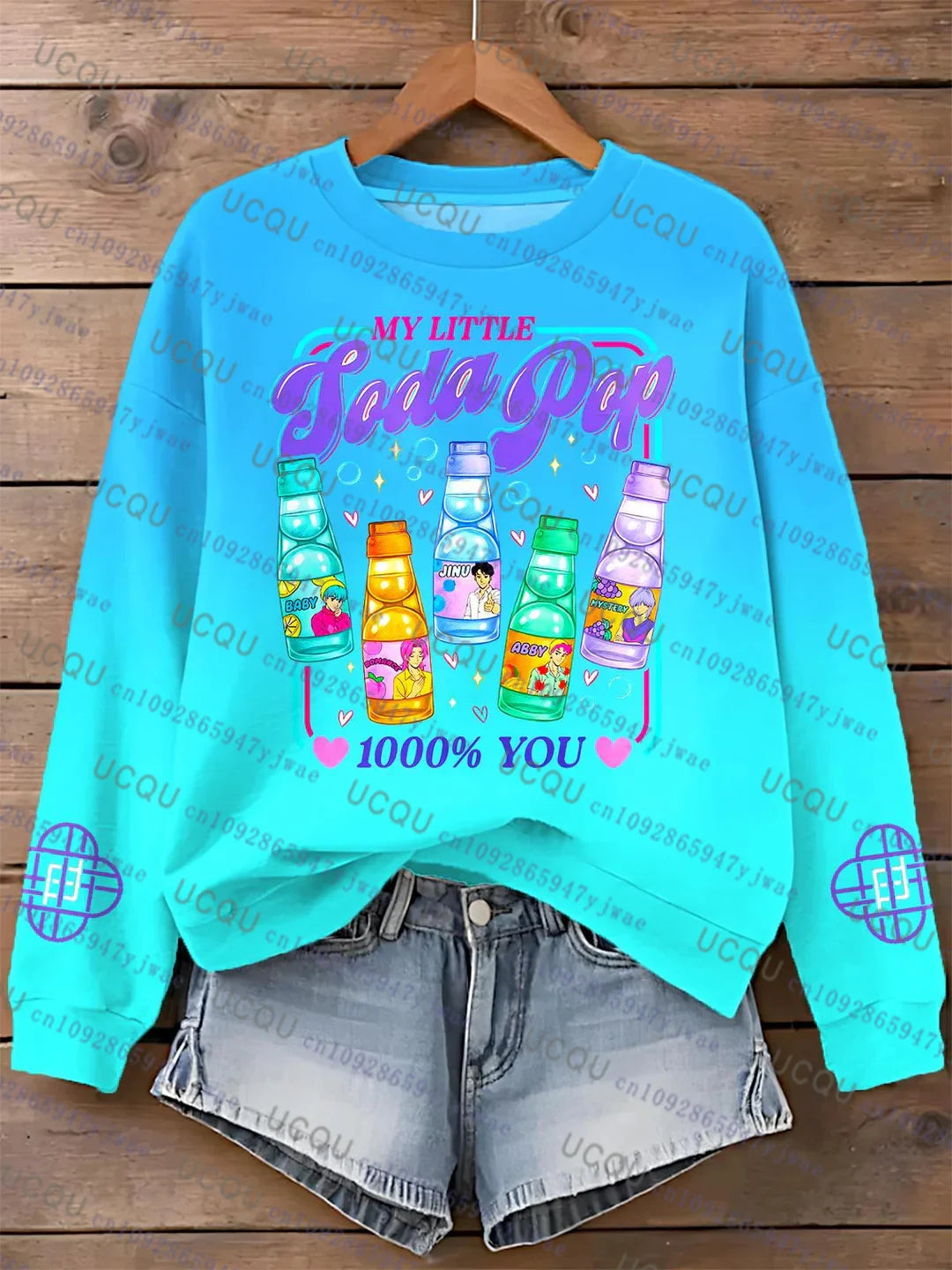 KPop Demon Hunters Sweatshirt Rumi Huntrix Jumper Winter Top K-Pop Saja Boy