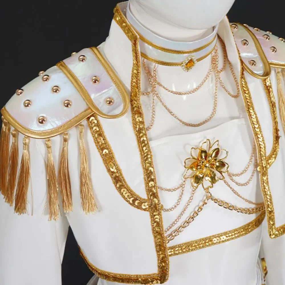 Kids Girls Kpop Demon Hunters Rumi Mira Zoey Huntrix Golden Cosplay Costume Childs Stage Fancy Dress