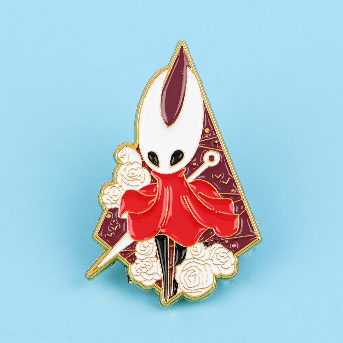 Hollow Knight Silksong Gamer Enamel Pins Brooch Game Merch Gifts