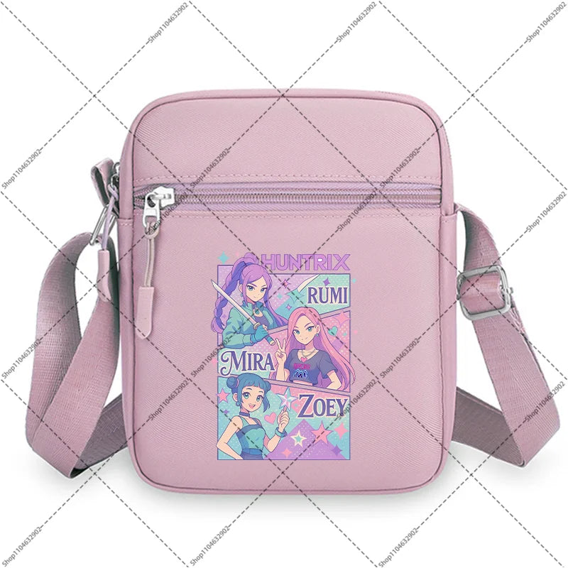 Kpop Demon Hunters Purse Crossbody Bags Shoulder Bag Huntrix Merch Gifts Hand Bag