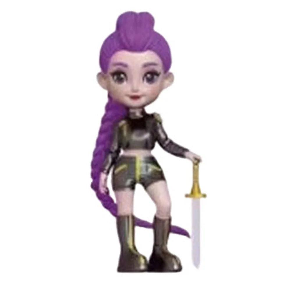 KPop Demon Hunters Doll Figures Toy Rumi Mira Zoey Blind Box Surprise Huntrix Merch Gift Stocking