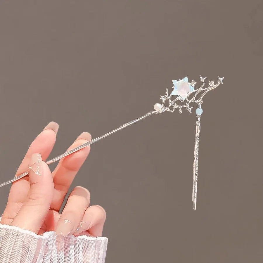 Exquisite Butterfly Tassel Hair Sticks Accessory Hair slide Hairpin