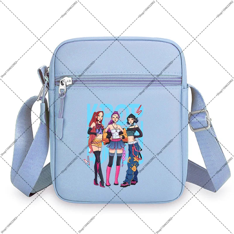 Kpop Demon Hunters Purse Crossbody Bags Shoulder Bag Huntrix Merch Gifts Hand Bag