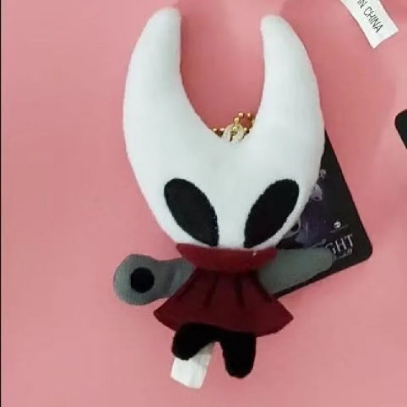 Hollow Knight Silksong Plush Keychain Cute Bug Knight Doll Backpack Charm Plushie