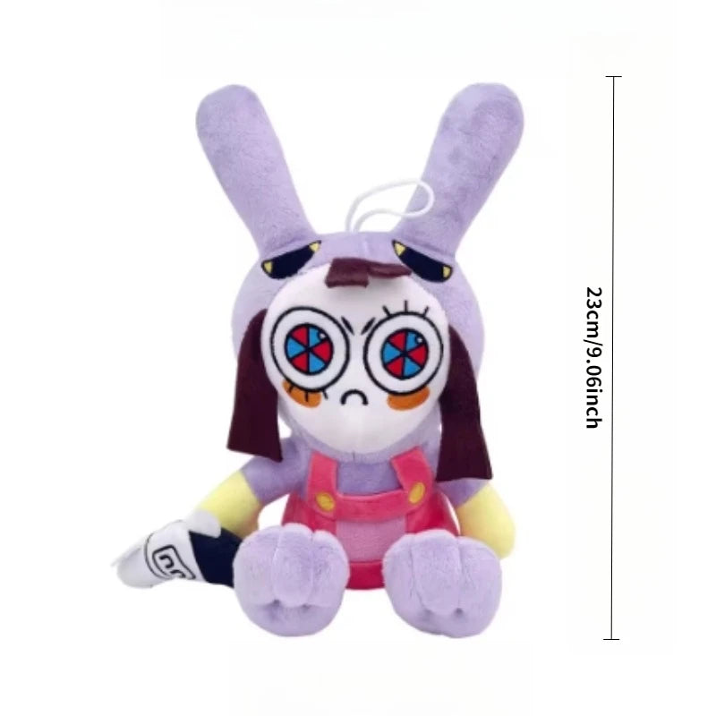 The Amazing Digital Circus Maid Jax Plush Pomni Caine Plushie Glitch Soft Toy
