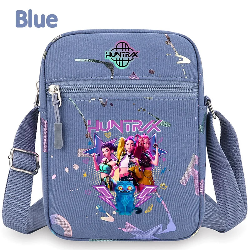 Kpop Demon Hunters Crossbody Bag HUNTRIX Backpack Rumi Pouch Bag