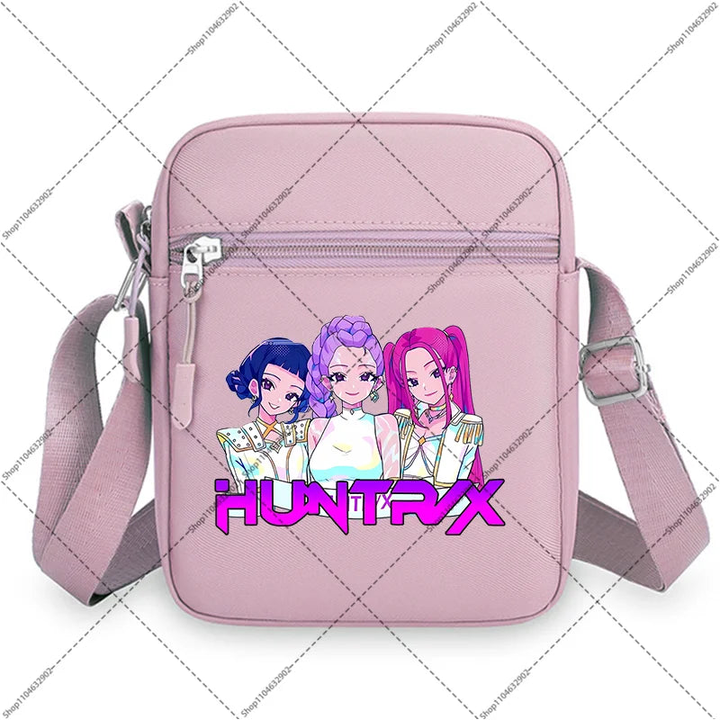 Kpop Demon Hunters Purse Crossbody Bags Shoulder Bag Huntrix Merch Gifts Hand Bag
