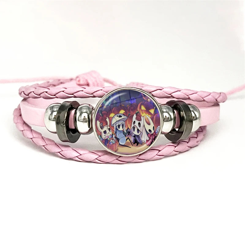 Hollow Knight Silksong Leather Bracelets Gamer Merch Gaming Jewellery Gifts Men