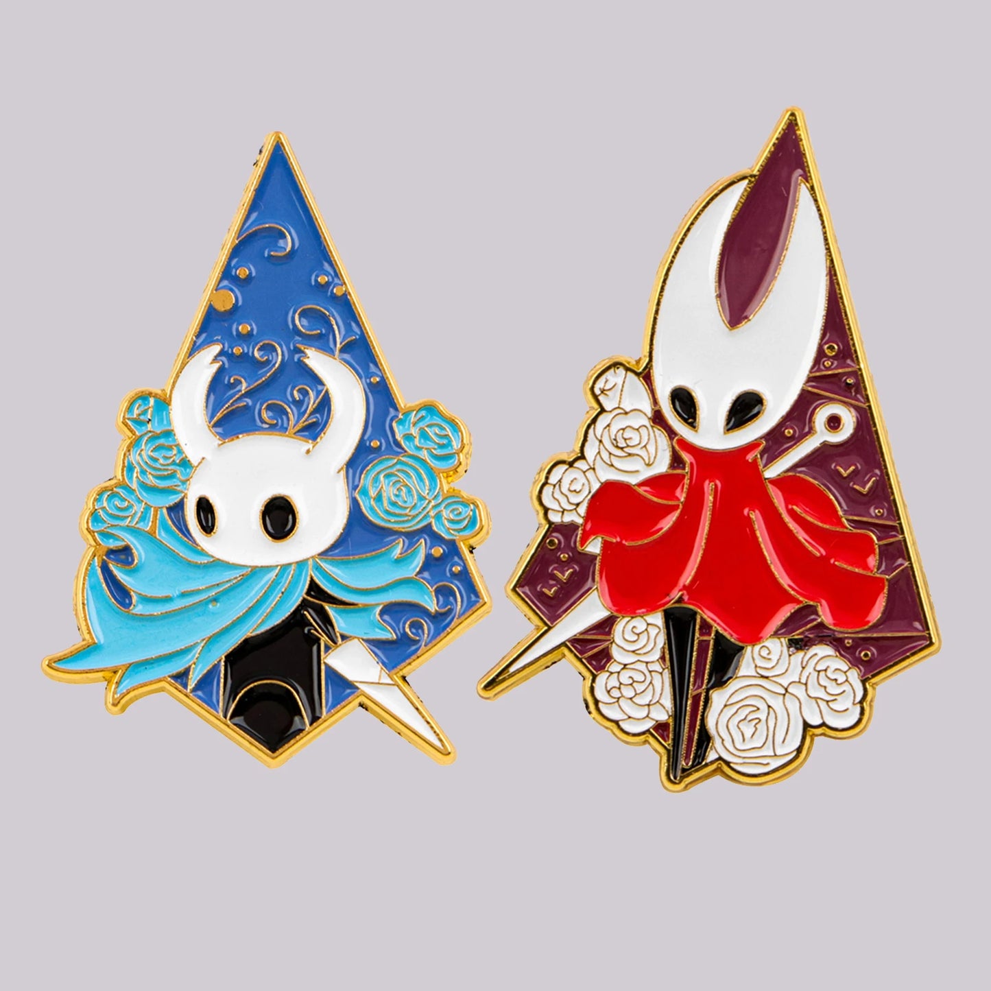 Hollow Knight Silksong Gamer Enamel Pins Brooch Game Merch Gifts