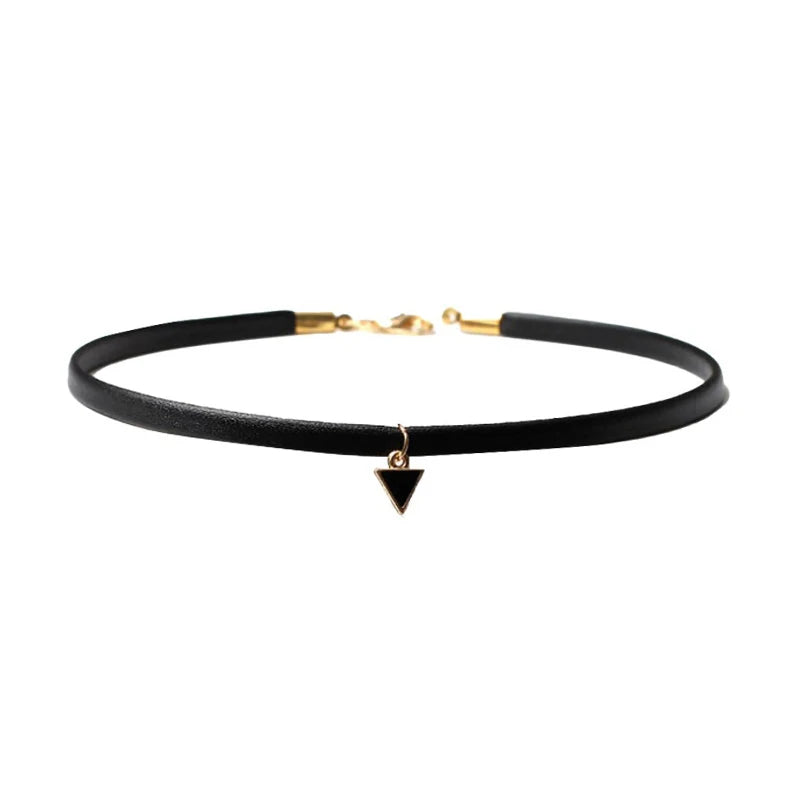 Goth Black Velvet Choker Necklaces Gothic Accessories