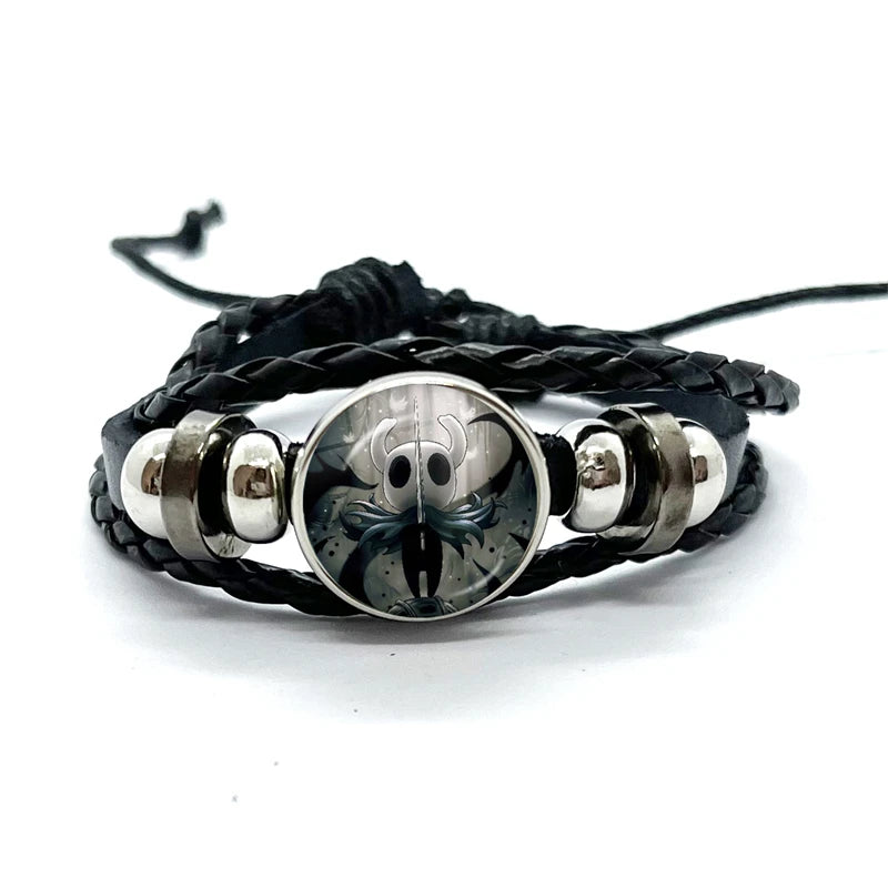Hollow Knight Silksong Leather Bracelets Gamer Merch Gaming Jewellery Gifts Men