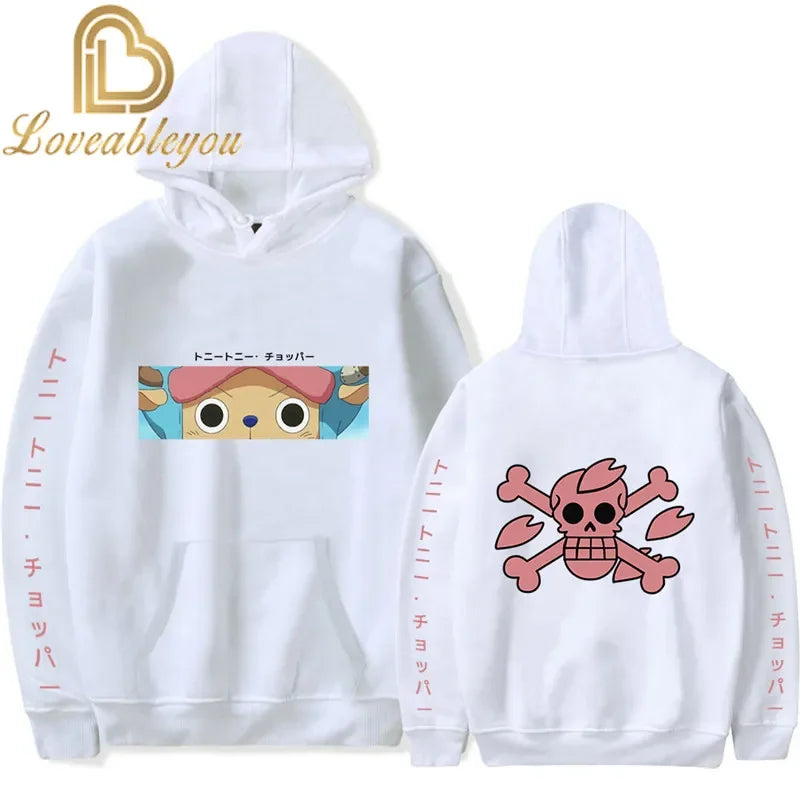 One Piece Manga Straw Hat Pirates Hoodie Sweatshirt Anime Monkey D. Luffy Merch