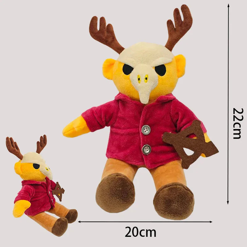 99 Nights In The Forest Plush Kid Soft Toy Horror Roblox Plushie Deer Owl Gamer Merch Gifts