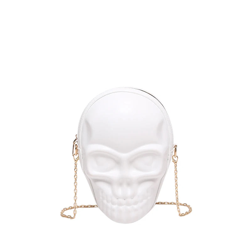 Punk Gothic Skull Purse Handbag Pouch