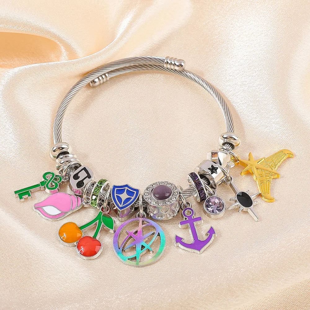 Katseye Kpop Girl Group Charm Bracelet Fashion Accessory Jewellery Megan Sophia